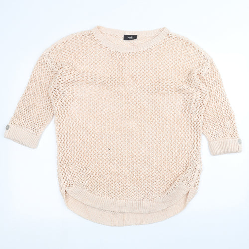 Wallis Womens Pink   Pullover Jumper Size M