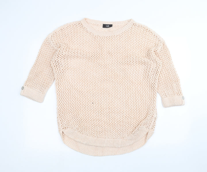 Wallis Womens Pink   Pullover Jumper Size M