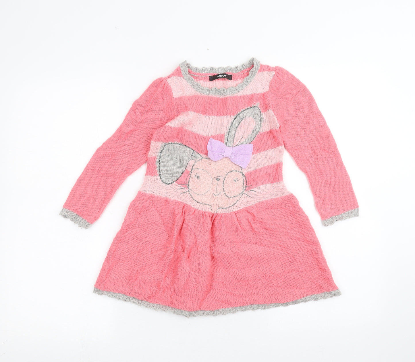 George Girls Pink   A-Line  Size 4-5 Years