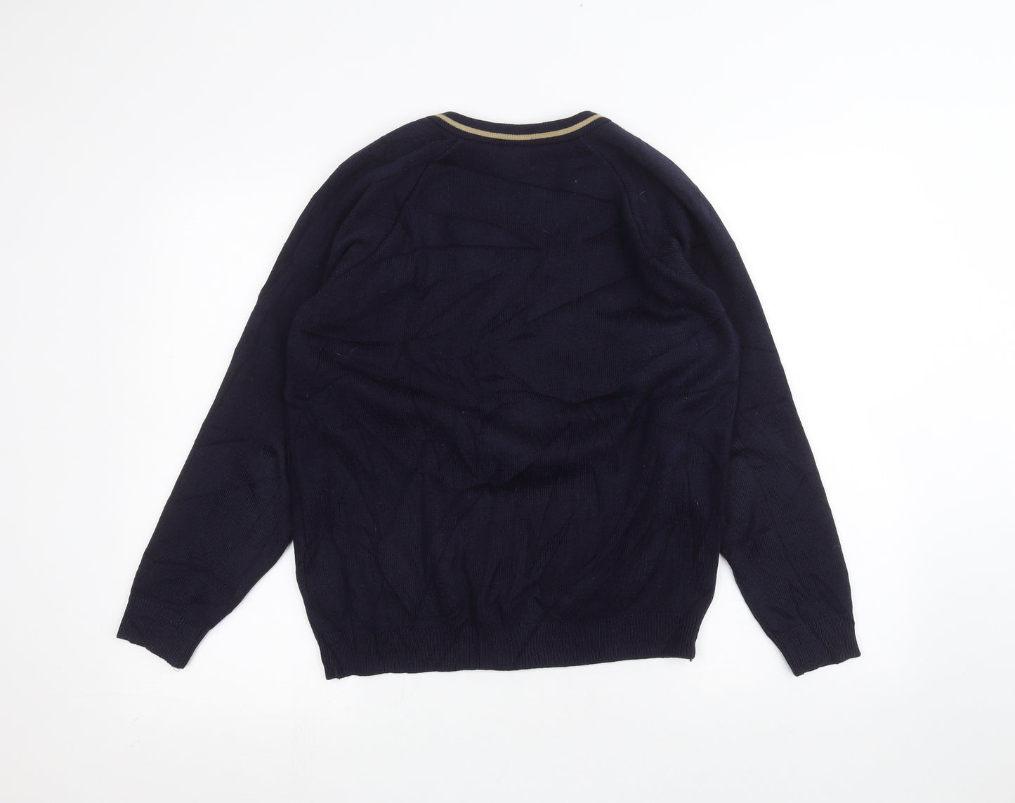 rowlinson courtelle Mens Blue   Pullover Jumper Size S