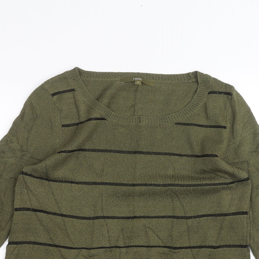 NEXT Womens Green   Basic T-Shirt Size 10