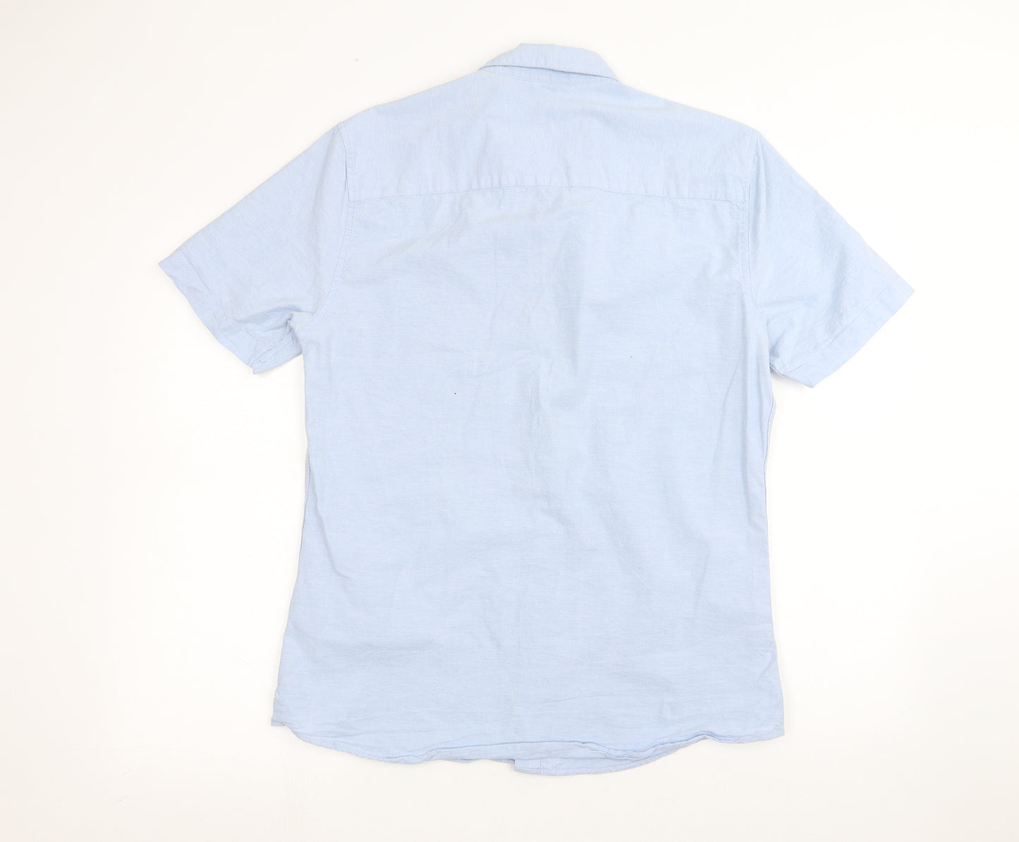 Topman Mens Blue    Dress Shirt Size L