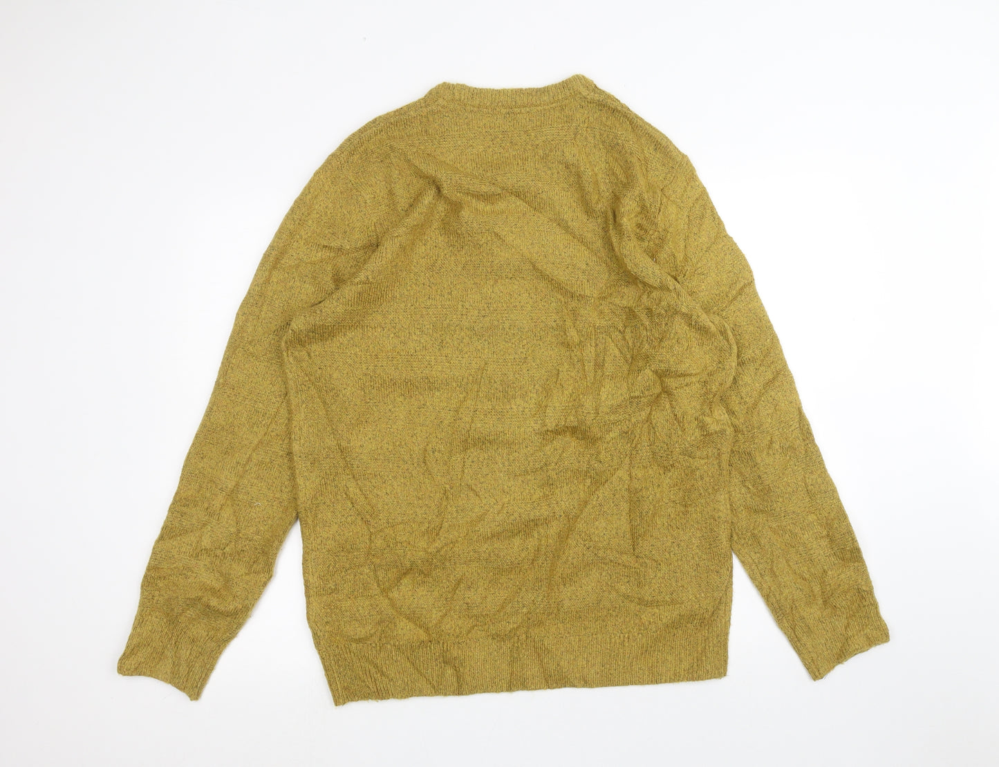 Marks and Spencer Womens Yellow   Pullover Jumper Size XL