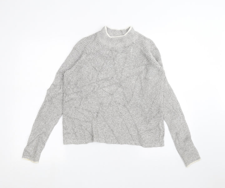 H&M Womens Grey Pullover Jumper Size S
