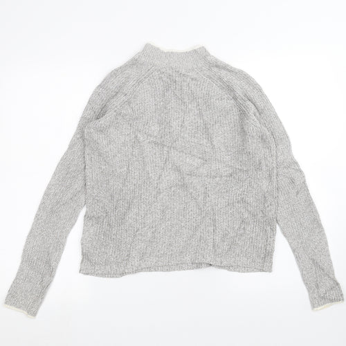 H&M Womens Grey   Pullover Jumper Size S