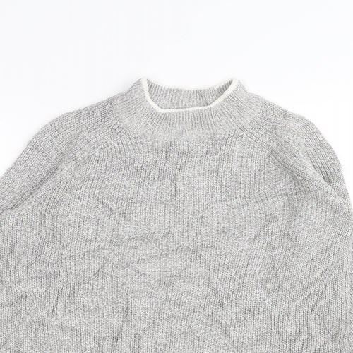 H&M Womens Grey   Pullover Jumper Size S