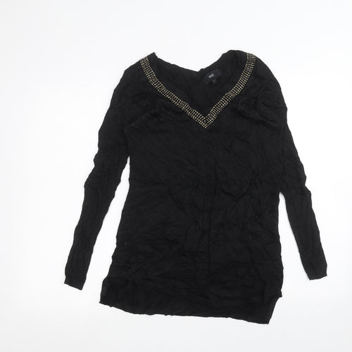 NEXT Womens Black   Basic T-Shirt Size 6