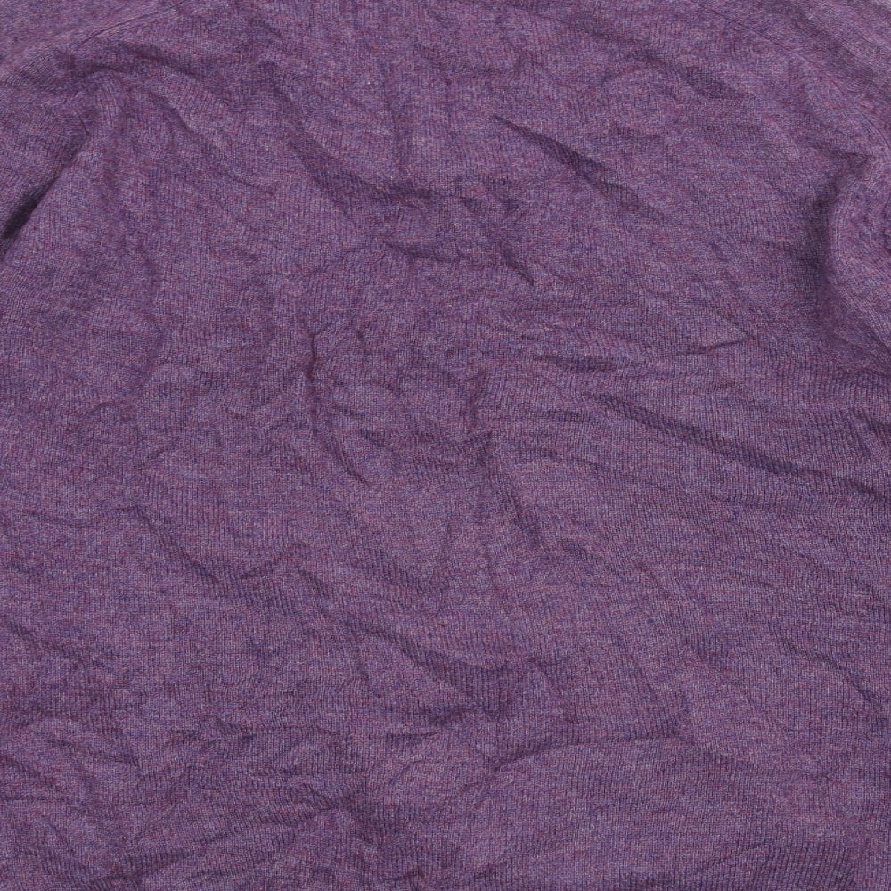 Marks and Spencer Mens Purple   Pullover Jumper Size L