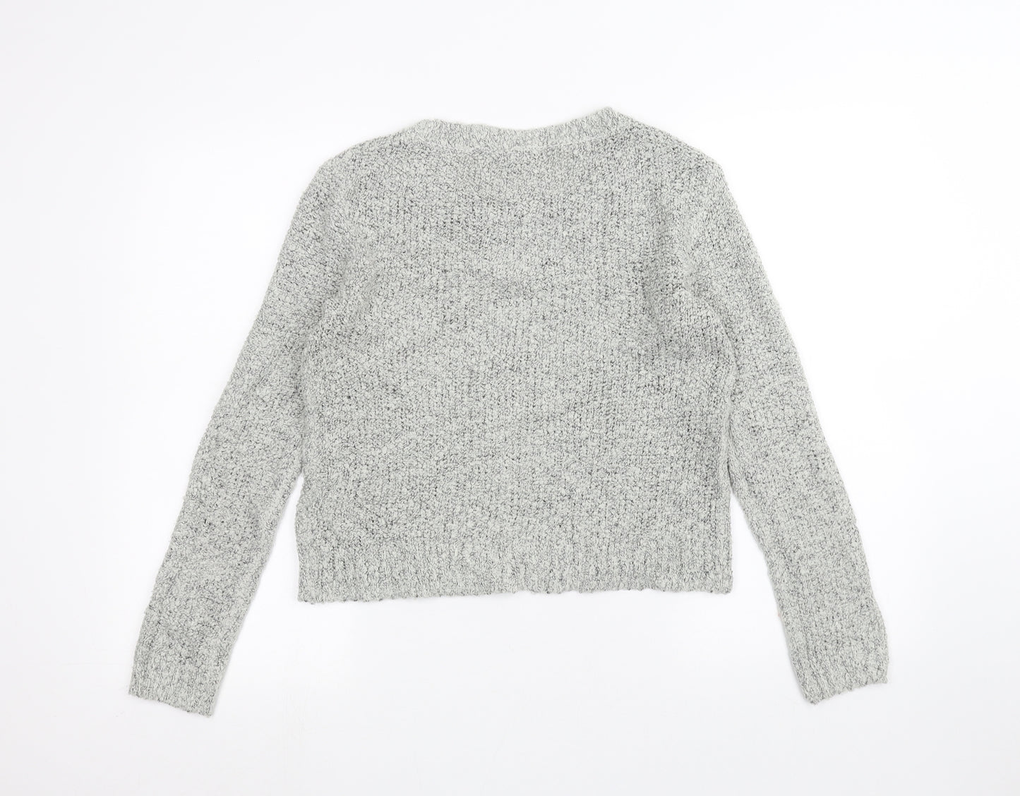 H&M Womens Grey   Pullover Jumper Size S