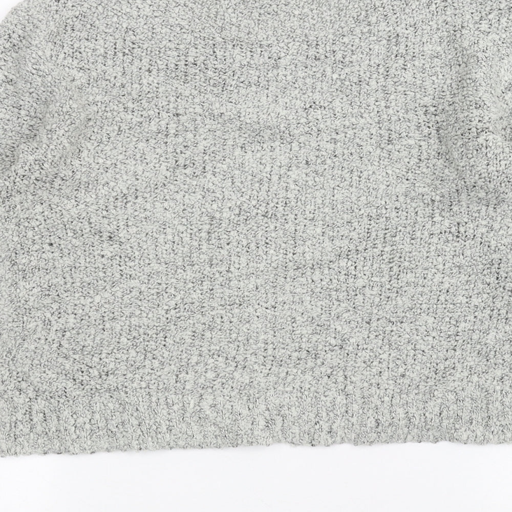 H&M Womens Grey   Pullover Jumper Size S