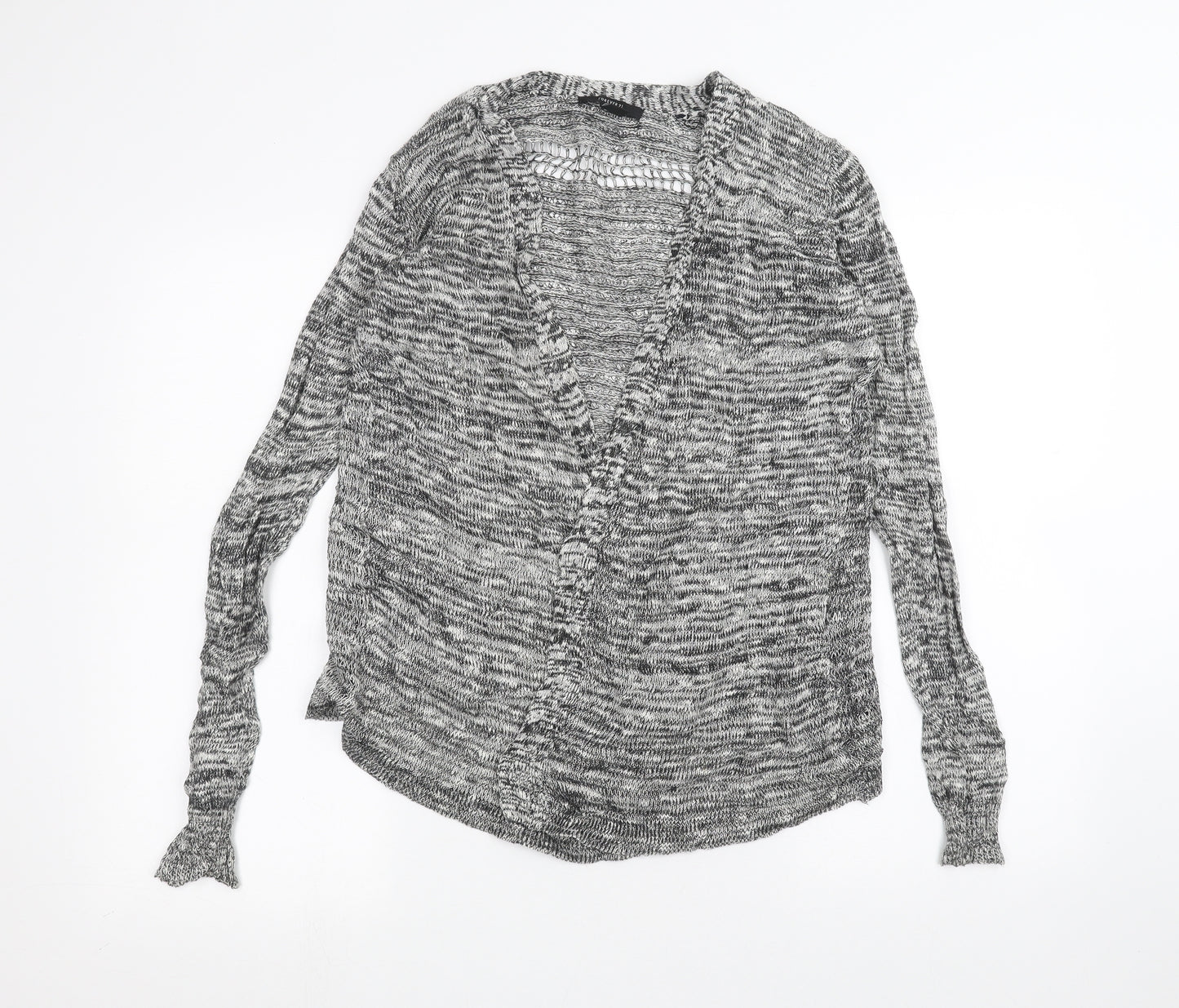 FOREVER 21 Womens Grey   Cardigan Jumper Size S