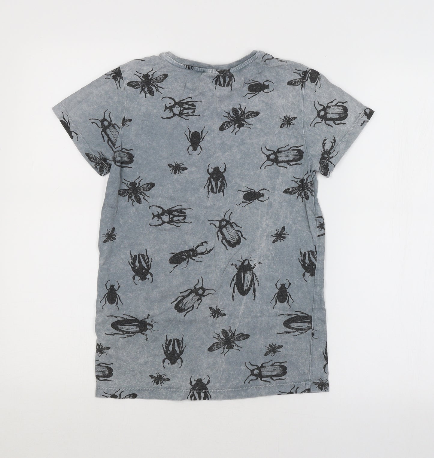 NEXT Boys Grey Animal Print  Basic T-Shirt Size 10 Years
