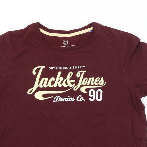 JACK & JONES Boys Multicoloured   Basic T-Shirt Size 14 Years