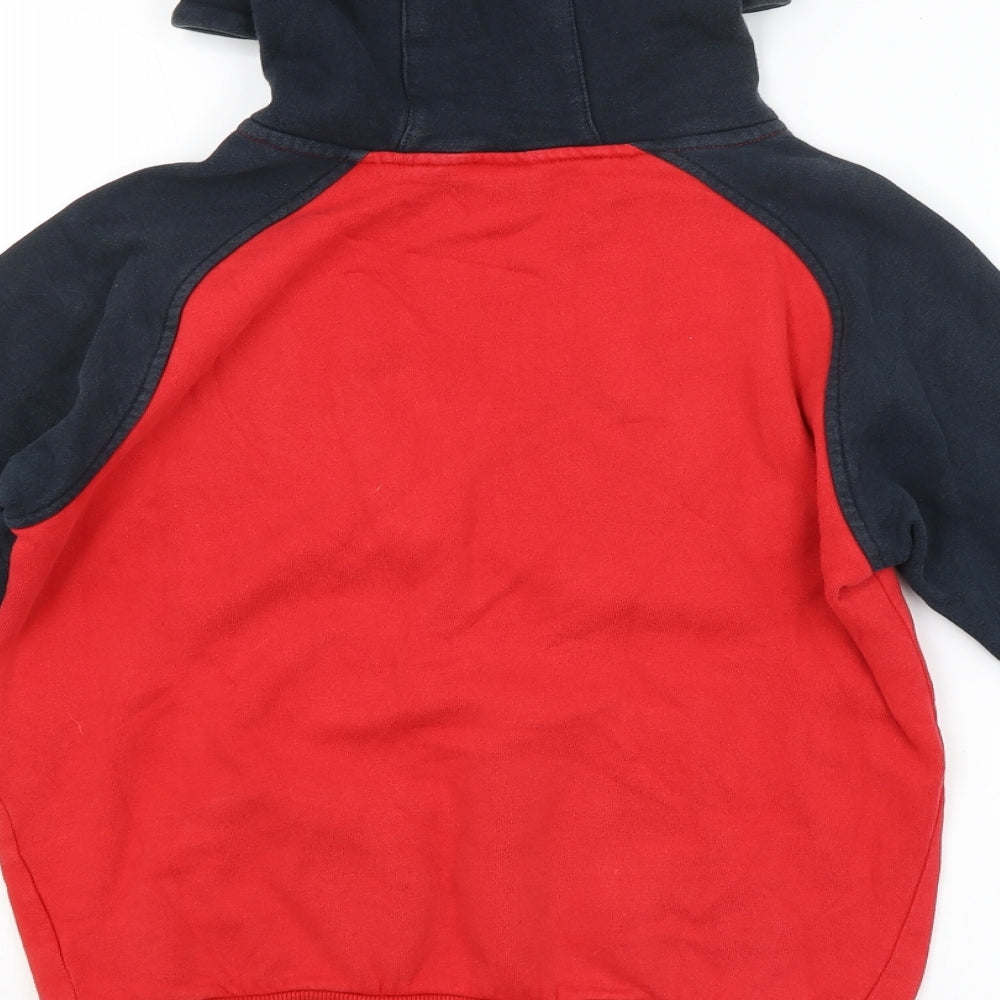 Preworn Boys Red   Pullover Hoodie Size 10-11 Years  - LIVERPOOL FC
