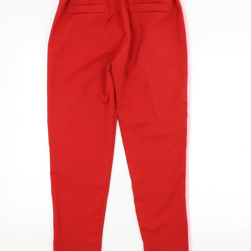 Preworn Womens Red   Jogger Trousers Size M L26 in