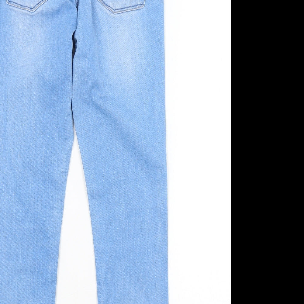NEXT Womens Blue   Cropped Jeans Size 10 L24 in