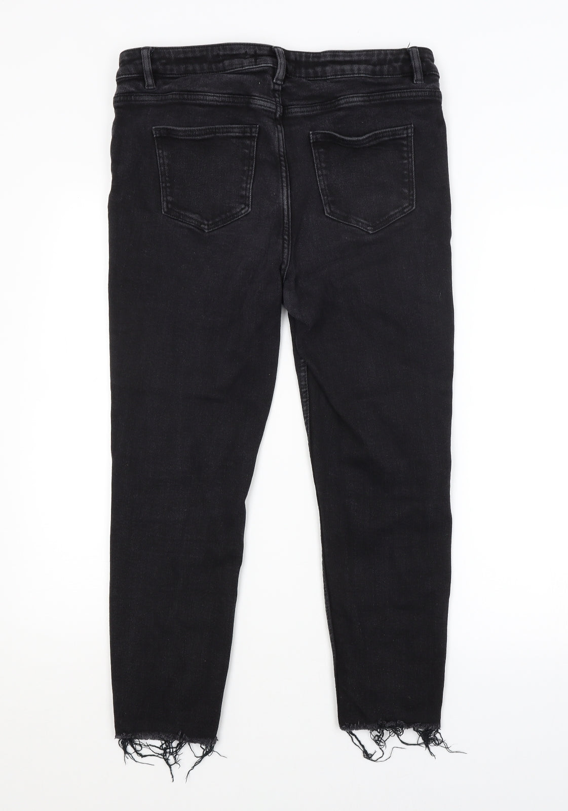 New Look Womens Grey   Skinny Jeans Size 16 L24 in