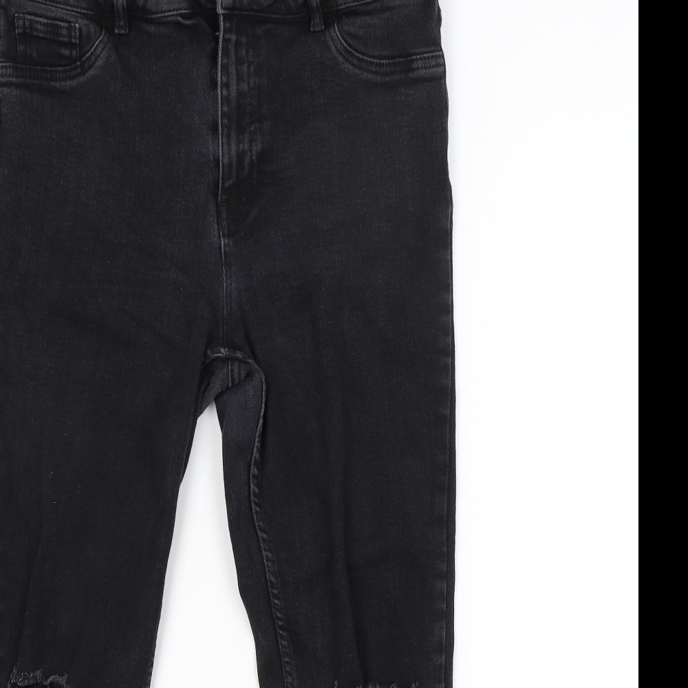 New Look Womens Grey   Skinny Jeans Size 16 L24 in