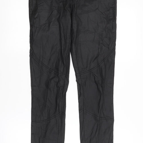 Preworn Womens Black   Trousers  Size 28 in L34 in