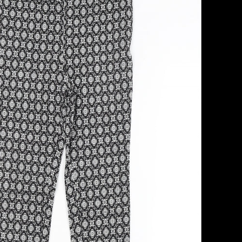 Atmosphere Womens Multicoloured Argyle/Diamond  Trousers  Size 10 L26 in