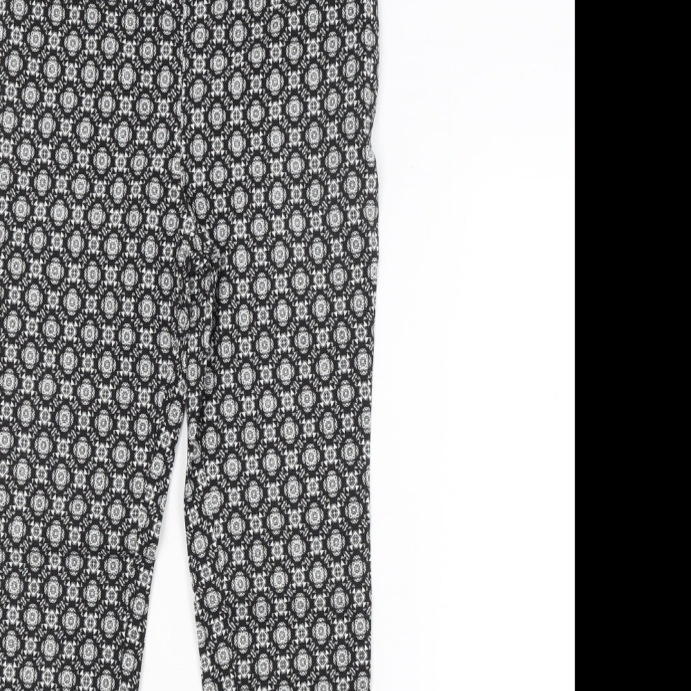 Atmosphere Womens Multicoloured Argyle/Diamond  Trousers  Size 10 L26 in