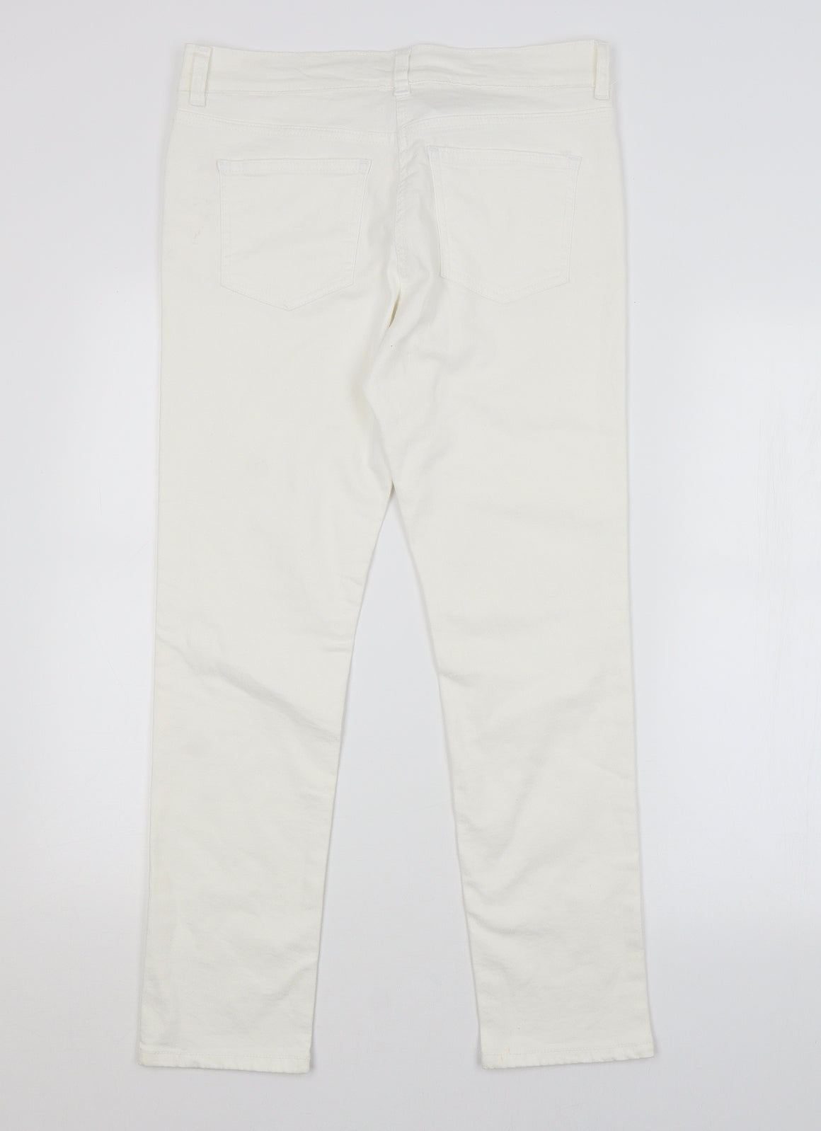TU Womens White   Skinny Jeans Size 12 L27 in