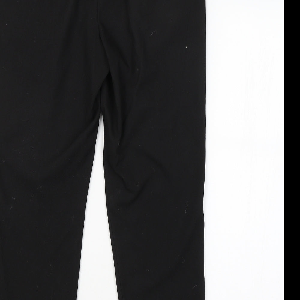 NEXT Womens Black   Trousers  Size 12 L25 in