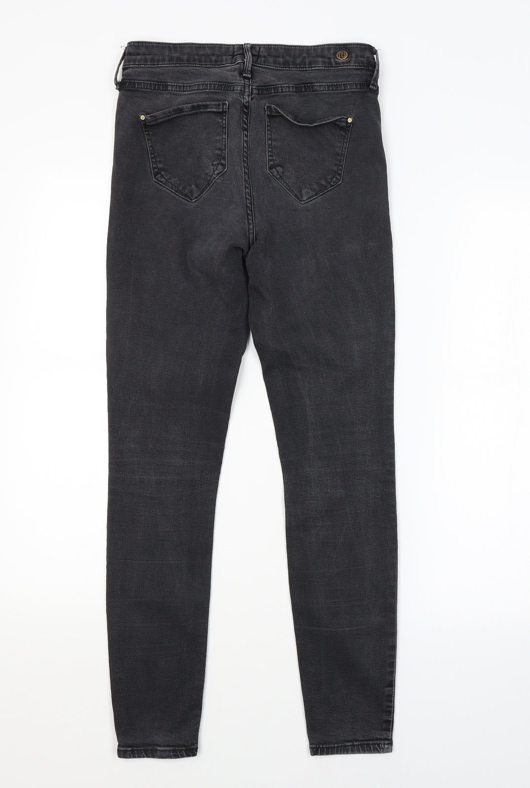 River Island Womens Grey   Skinny Jeans Size 10 L27 in