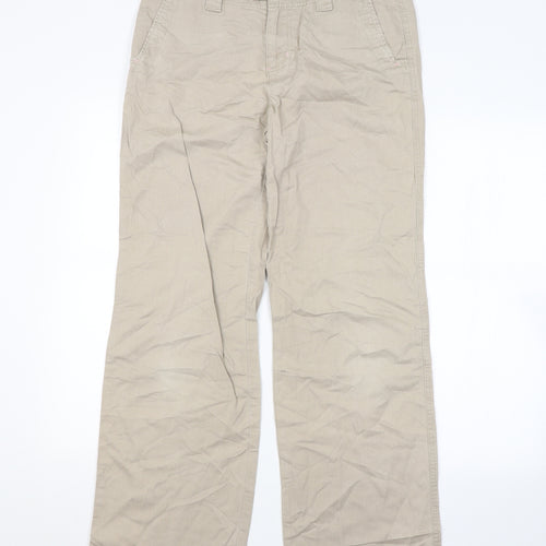 Cherokee Womens Beige   Trousers  Size 12 L29 in