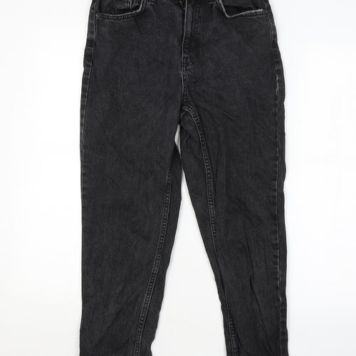 Topshop Womens Grey   Skinny Jeans Size 28 in L30 in