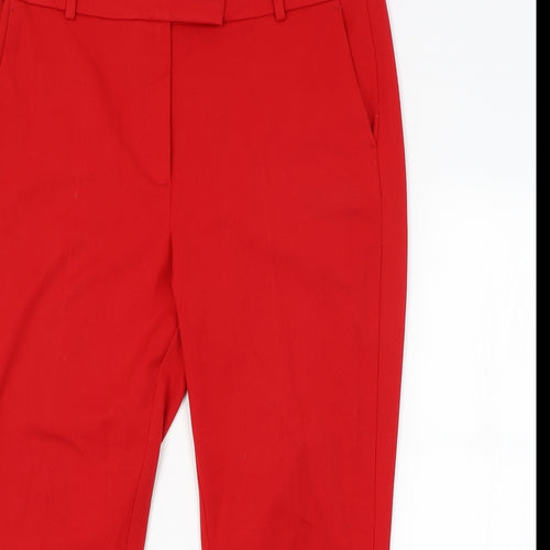 M&S Womens Red   Trousers   L24 in