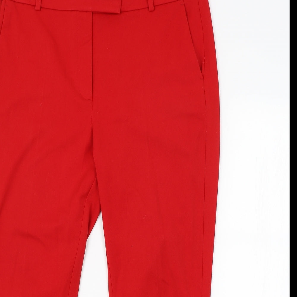 M&S Womens Red   Trousers   L24 in