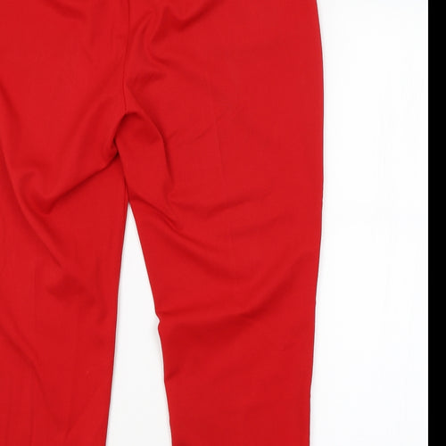 M&S Womens Red   Trousers   L24 in
