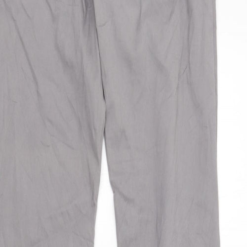 Preworn Womens Grey   Chino Trousers Size 8 L33 in