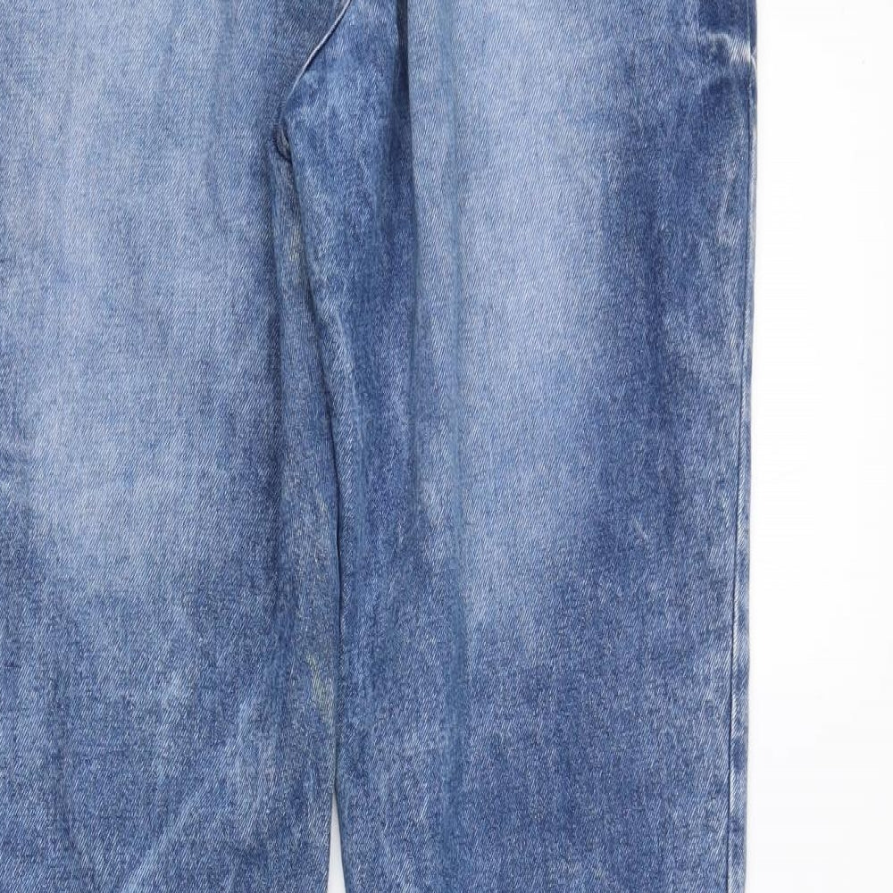New Look Womens Blue   Boyfriend Jeans Size 12 L31 in