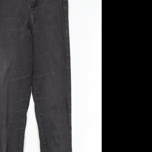 Topshop Womens Grey   Skinny Jeans Size 25 in L30 in