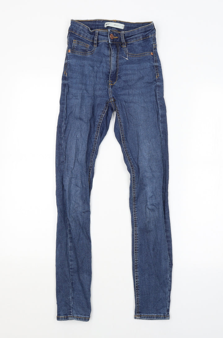 Preworn Womens Blue   Skinny Jeans Size XS L26 in