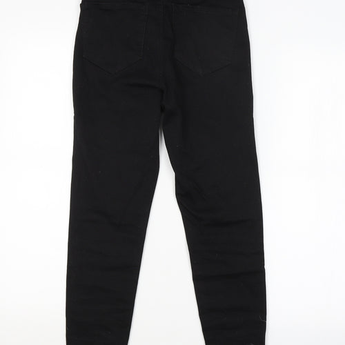 DENIM CO. Womens Black   Skinny Jeans Size 10 L24 in