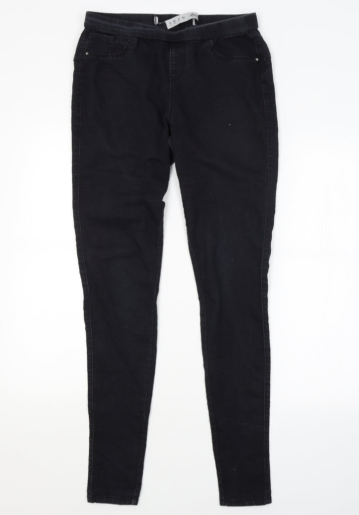 DENIM CO. Womens Black Jegging Jeans Size 12 L31 in