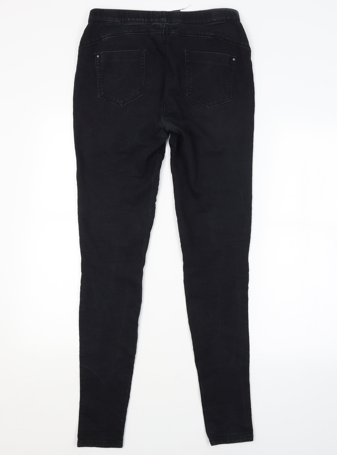 DENIM CO. Womens Black   Jegging Jeans Size 12 L31 in