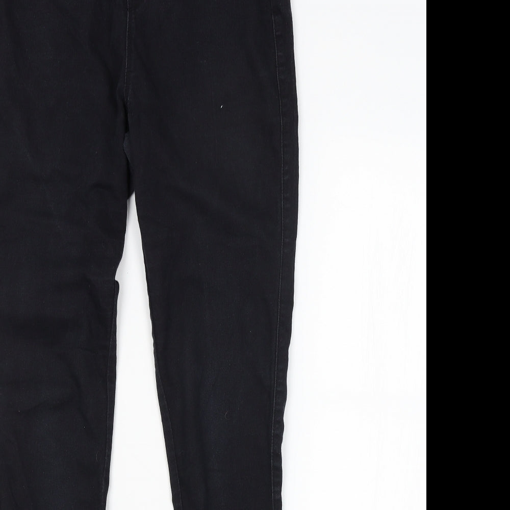 DENIM CO. Womens Black   Jegging Jeans Size 12 L31 in