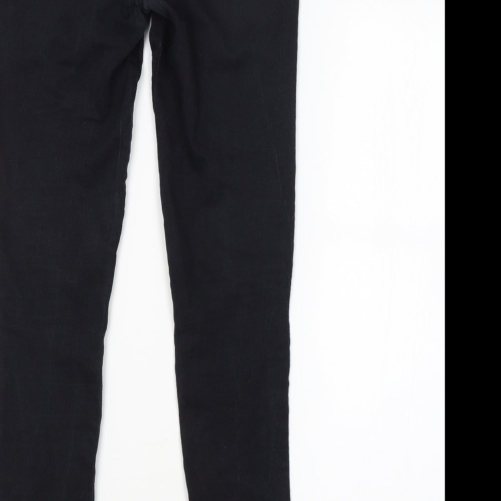 DENIM CO. Womens Black   Jegging Jeans Size 12 L31 in