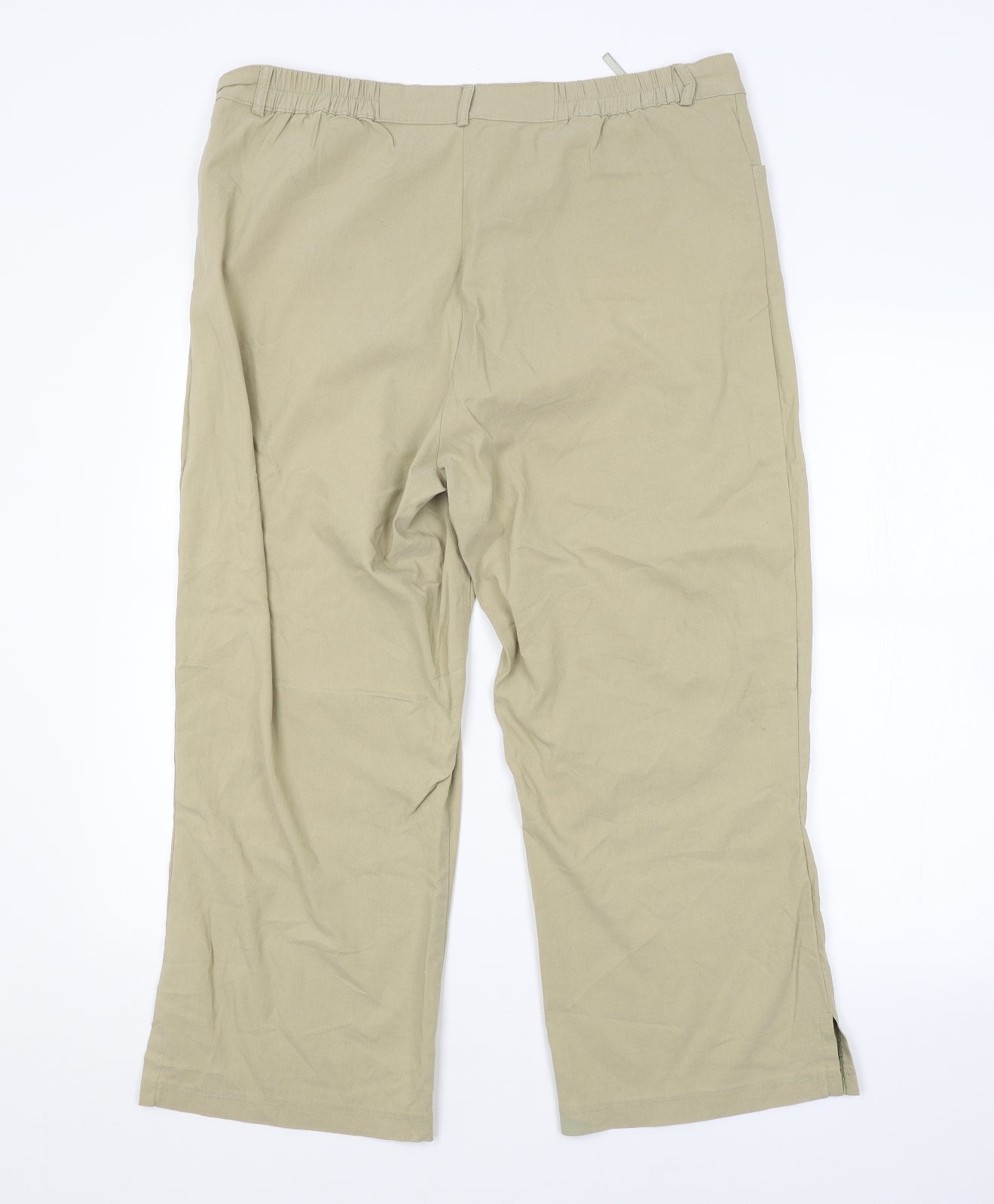 Preworn Womens Green   Trousers  Size 22 L24 in