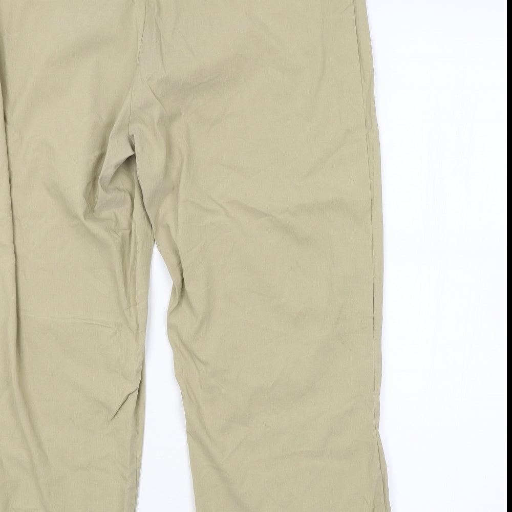 Preworn Womens Green   Trousers  Size 22 L24 in