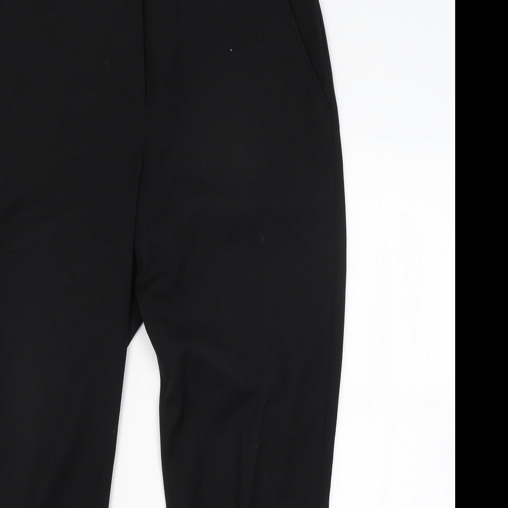 TU Womens Black   Trousers  Size 12 L25 in