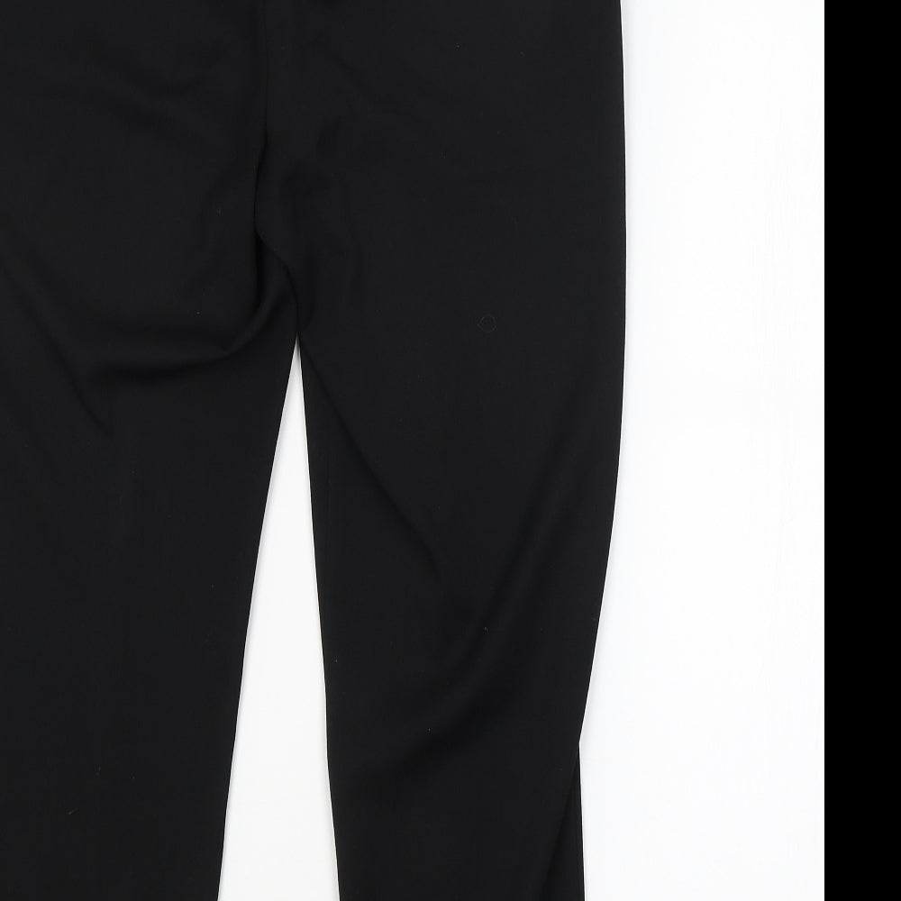 TU Womens Black   Trousers  Size 12 L25 in
