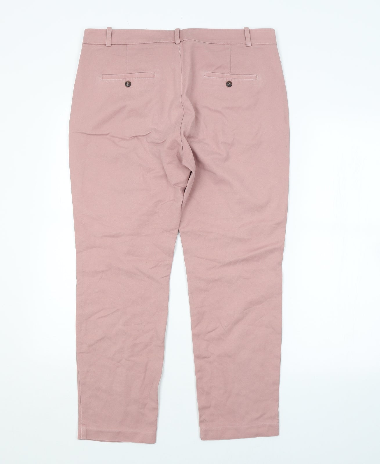 Zara Womens Pink   Trousers  Size 14 L26 in