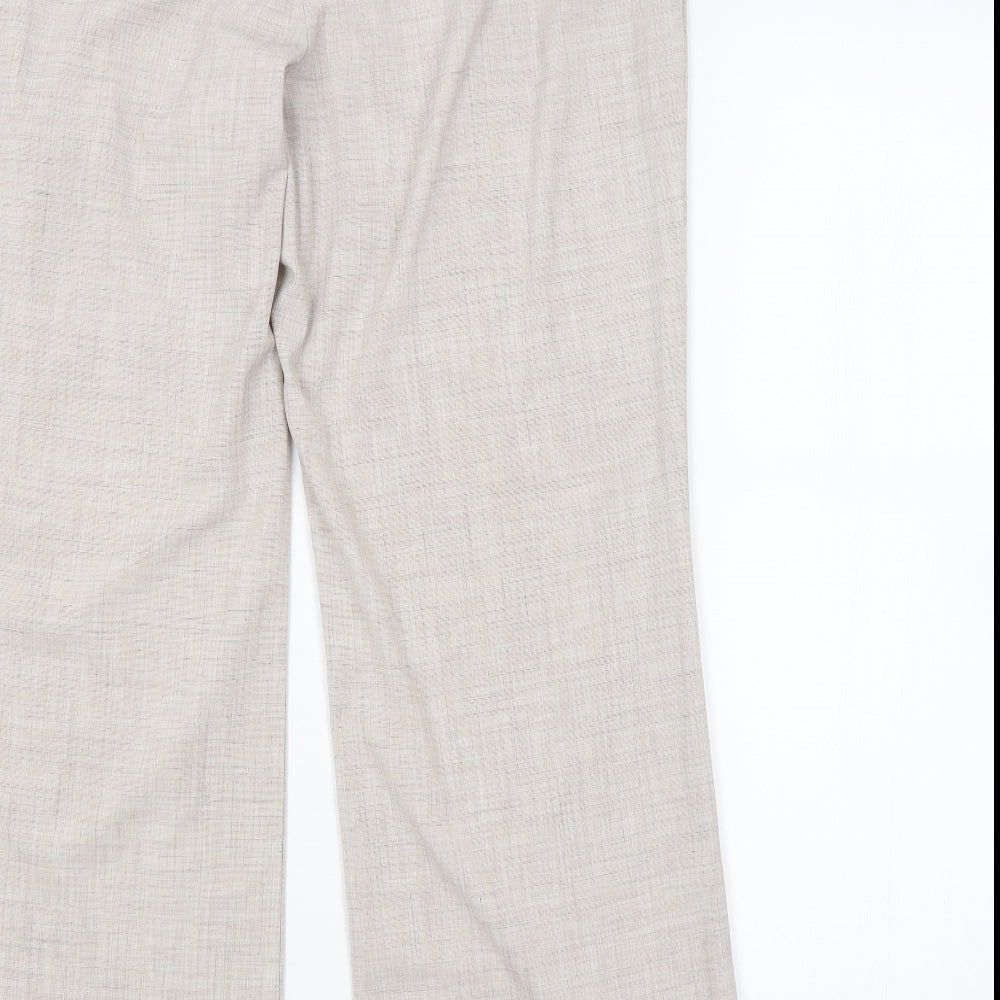 ANNA ROSE Womens Beige   Trousers  Size 18 L29 in