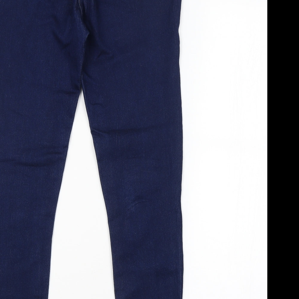 Preworn Womens Blue   Jegging Jeans Size 14 L26 in