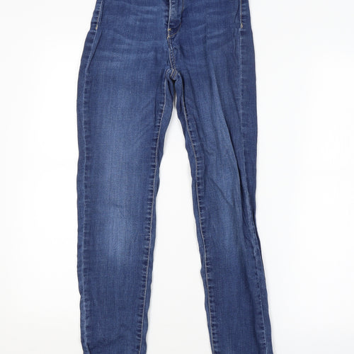 TALLY WEiJL Womens Blue   Skinny Jeans Size 8 L28 in